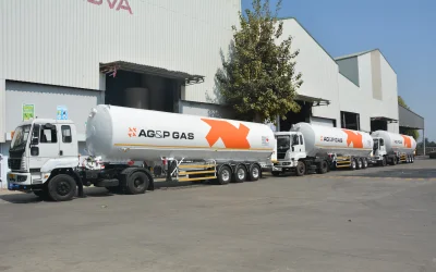 LNG Semi trailer Tanks